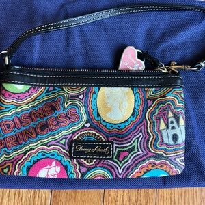 Disney Princess Colorful Wristlet with Black Trim